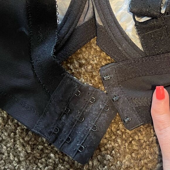 Goddess Bra- Kayla Full Cup Animal Cheetah Print Bra Plus Size Bra, Size 46H - Picture 10 of 12